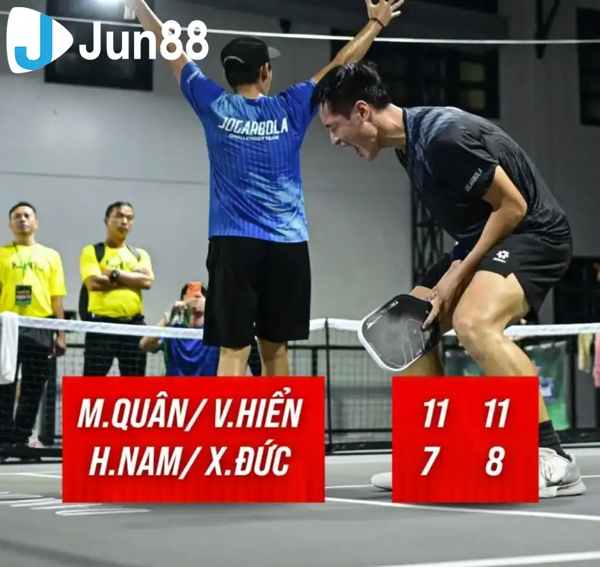 Minh Quân - Vinh Hiển đánh bại Hoàng Nam - Xuân Đức 2-0 để vô địch Fusion 1 Minh Quân - Vinh Hiển đánh bại Hoàng Nam - Xuân Đức 2-0 để vô địch Fusion 1